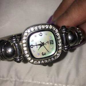 Silver watch